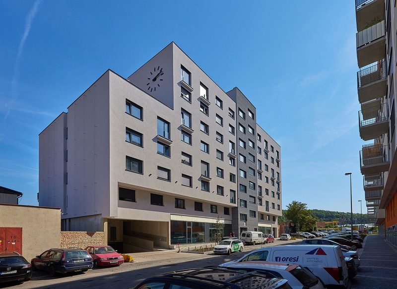 Fotografie stavby BYTOVÝ DŮM VRŠOVICE, Pod Soutratím, Praha 10 – Vršovice